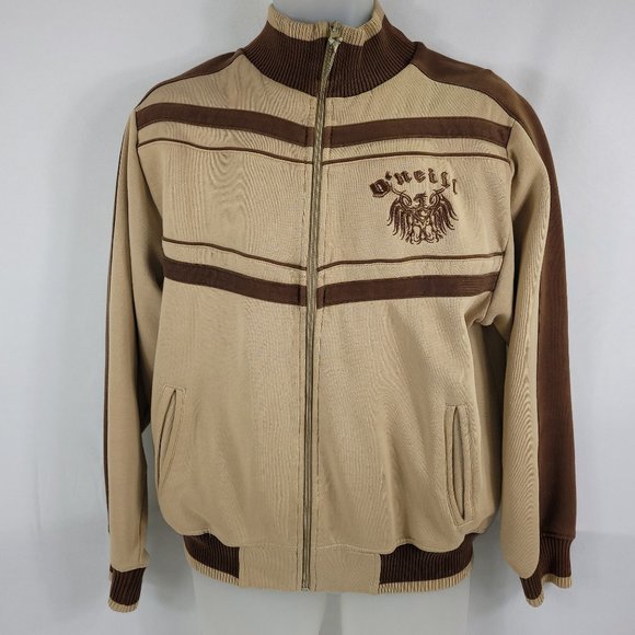 O'Neil Surf Snowboard Skateboard Full-Zip Sweatshirt Mens Medium - Picture 1 of 3